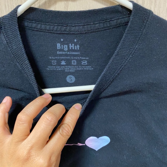 BTS Black Size S  Women’s Graphic T Long Sleeves - Picture 5 of 6